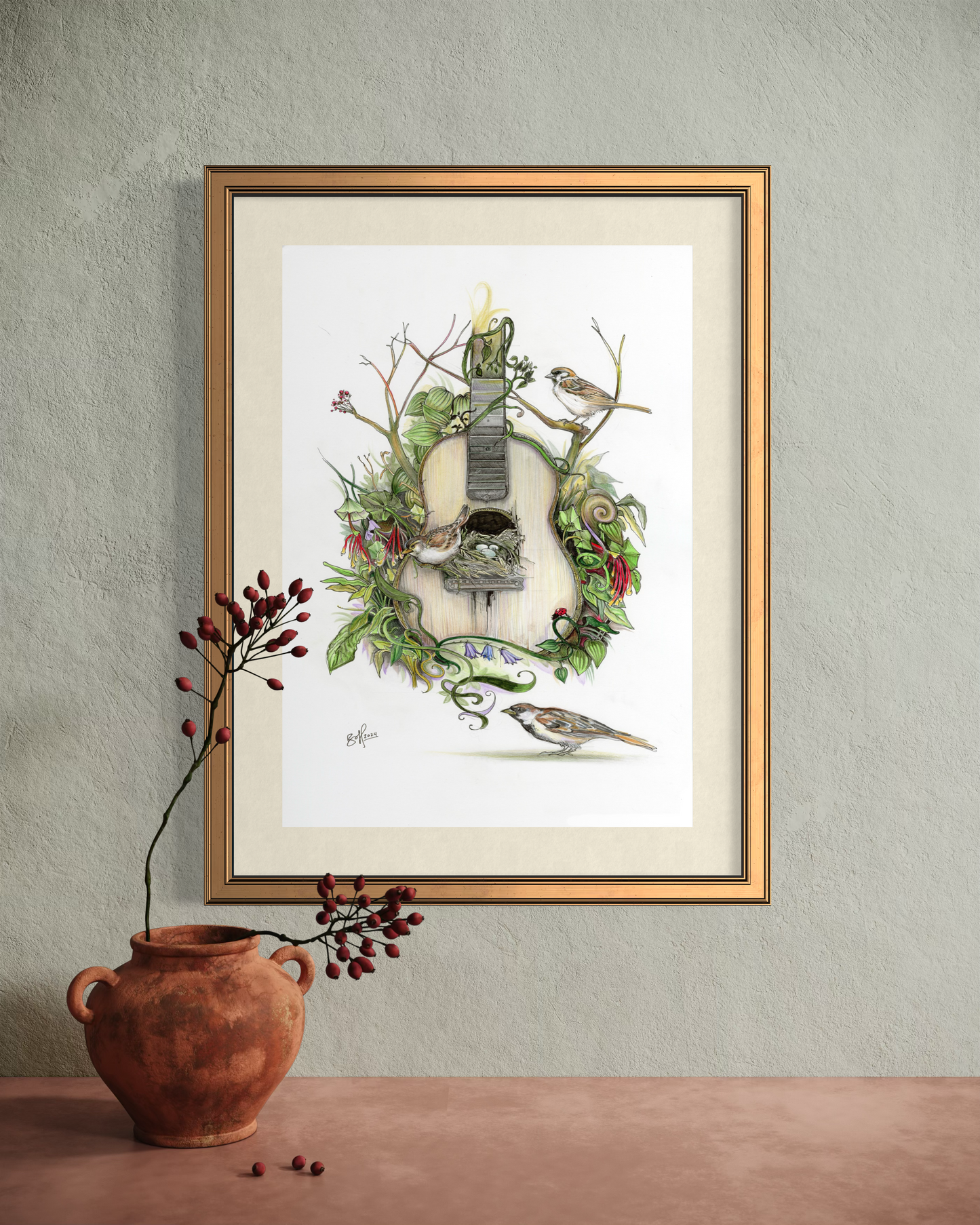 Bouquet of Sparrows