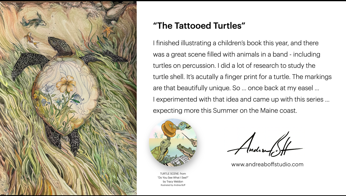 Tattooed Turtle 1 - The Juliet